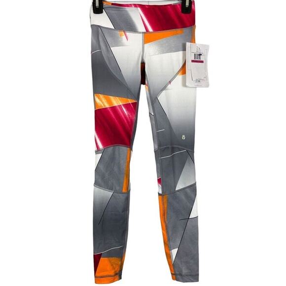 Spyder 989 Multi Color Shield Print Fate Pant NWT Womens Skinny Yoga sz XXS - Picture 1 of 16